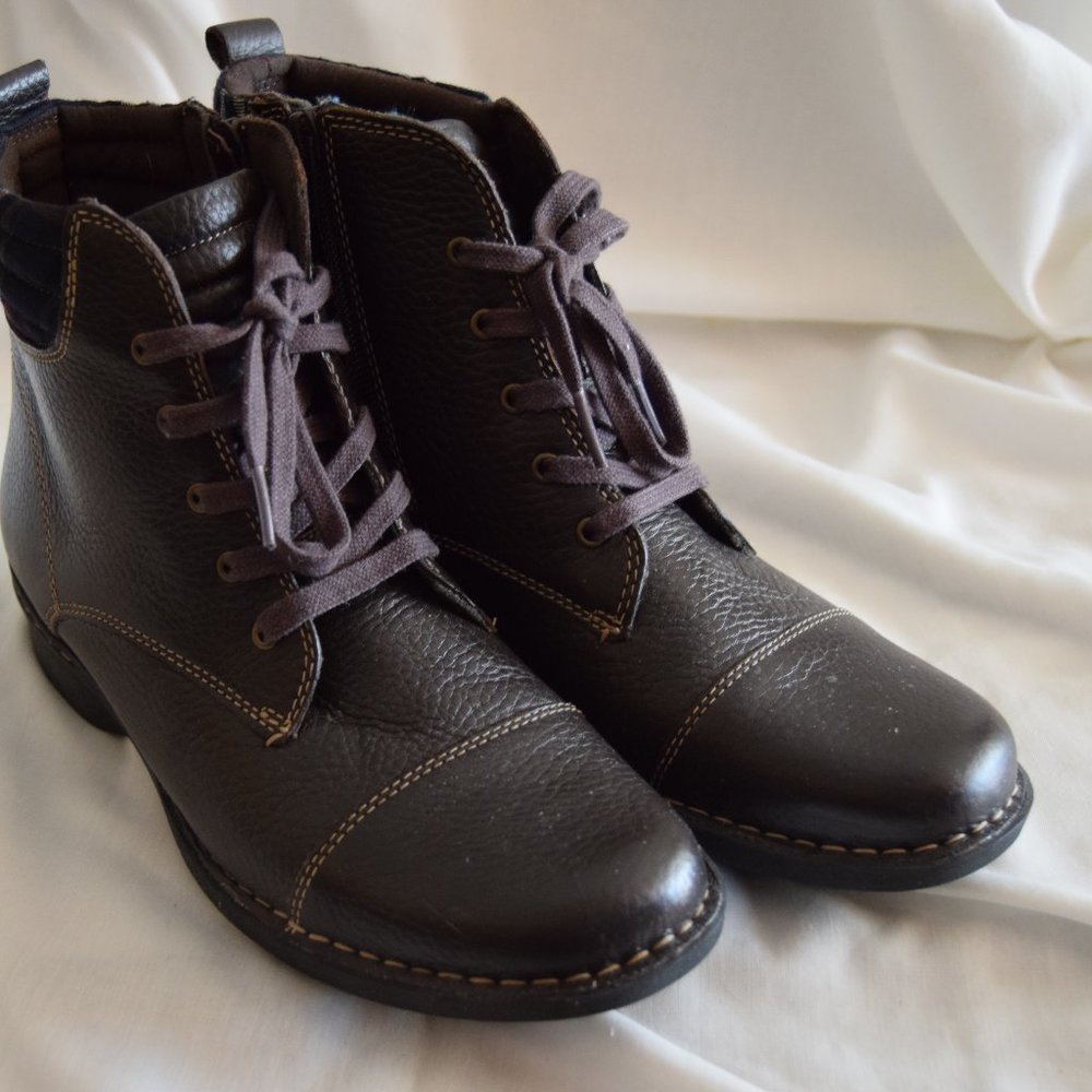Clarks Lace Up Boots
